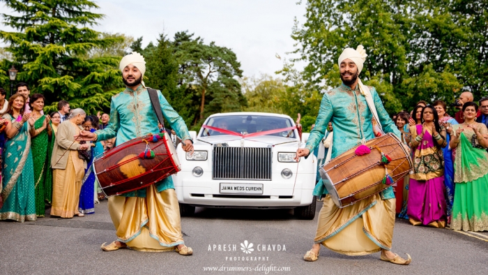 Read more about the article Dhol Players at the Copthorne Hotel, Gatwick